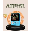 Tv Bağlantılı Çift Oyunculu Şarjlı Retro Gamepad Seti