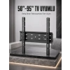 Tv Duvar Askı Aparatı 50-95 İnç Uyumlu Güvenli Sabit Montaj