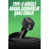 Type-c Girişli Araba Çakmaklık Şarj Cihazı 38w Oto Çakmaklık