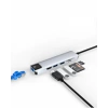 Type C Hub Çoklayıcı 8 Port Usb Hdmı Rj45 Kart Okuyucu