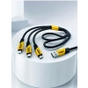Usb 3ü 1 Arada Şarj Kablosu 240w Pd Destekli Çoklu Şarj Kablosu