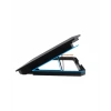 Usb Girişli Laptop Soğutma Standı Çift Fan Mavi Işıklı Notebook Soğutucu