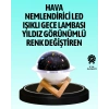 Usb İle Çalışan Projektörlü Aromaterapi Nemlendirici Masaüstü Kullanım İçin Uygun
