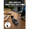 Uzun Pil Ömürlü Kablosuz Kulaklık – 25 Saat Konuşma Ve Müzik Süresi Yeni Nesil