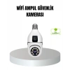 Wifi Ampul Güvenlik Kamerası 1080p Full Hd Gece Görüşlü Ve Hareket Algılamalı