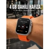 Yeni Nesil 3 Kordonlu Kol Saati 49 Mm Amoled Ekran Akıllı Saat