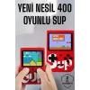 Yeni Nesil Çocuklara Özel Sup 400 Oyunlu Mini El Konsolu