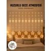 Yıldız Desenli Perde Tipi Peri Led 3x3 Metre Aydınlatma Yeni Nesil