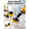 Yüksek Devirde Etkili Temizlik Sağlayan Matkap Ucu Fırça Seti