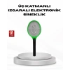 Yüksek Gerilimli Elektronik Sinek Raket – Sessiz, Kimyasız Ve Güvenli Kullanım