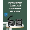 Yüksek Ses Kaliteli Kablosuz Bluetooth Kulaklık Suya Dayanıklı