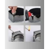 Yuvarlak Çakmaklı Küllük Dayanıklı Metal Yapı