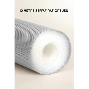 10 Metre Silikon Tabanlı Şeffaf Çekmece Düzenleyici Aparat
