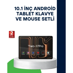 10.1 İnç Android Tablet Klavye Ve Mouse Setli 5g Destekli