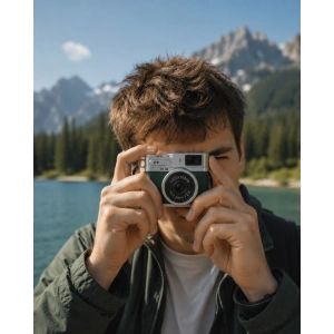 1080p Hd Mini Dijital Kamera Ips Ekranlı Taşınabilir Fotoğraf Makinesi