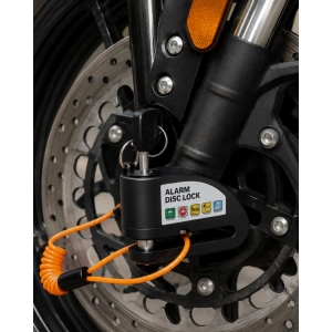 110 Db Alarmlı Disk Fren Kilidi Su Geçirmez Çelik Motosiklet Güvenlik Kilidi