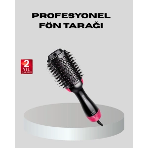 1200w Fön Tarağı – 3 Isı Ayarı, Negatif İyonlu, Hızlı Ve Pürüzsüz Sonuç