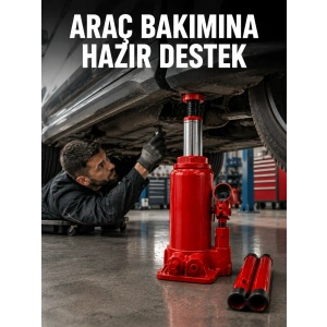 2 Ton Hidrolik Kaldırma Gücü İle Güvenli Araç Desteği