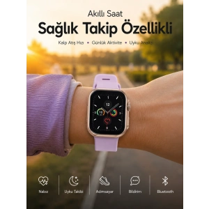 200-300 Mah Güçlü Batarya, Akıllı Bildirim Ve Günlük Aktivite Takibi Sunan Akıllı Saat