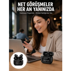 2025 Model Bluetooth Kulaklık Dokunmatik Ekran Yüksek Ses Kalitesi Yeni Nesil