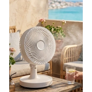 2200 Rpm Mini Masaüstü Vantilatör Sessiz Ve Güçlü Hava Akışlı Fan