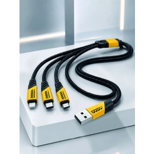240w 3ü 1 Arada Hızlı Şarj Kablosu