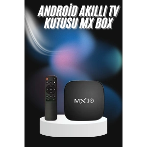 2.4g Wifi Tv Box Medya Oynatıcı Tv Uyumlu Mx Box Kutusu Android Tv