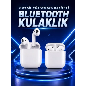 2.nesil Yeni Model Tws Bluetooth Kulaklık Dokunmatik Kontrol Yüksek Ses Kaliteli
