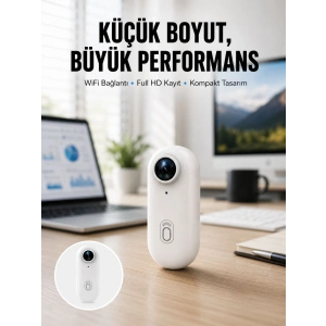 360° Klipsli Manyetik Spor Kamera Yüksek Çözünürlük Yeni Nesil