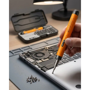 3.7v Li Pil Elektrikli Tornavida Seti 1100 Devir Hassas Onarım Aleti