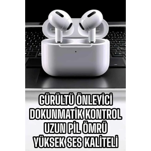 3.nesil Tws Bluetooth Kulaklık Mikrofonlu Anc Özelliği Dokunmatik Kontrol