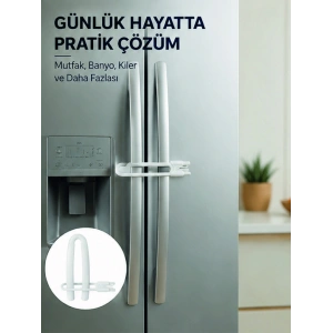 4 Adet Dolap Ve Kapak Emniyet Kilidi Evde Güvenli Kullanım İçin Yeni Nesil