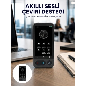 4.0 İnç Dokunmatik Ekranlı Akıllı Çeviri Cihazı Yeni Nesil