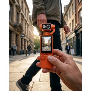 4k Ultra Hd Gimbal Vlog Kamera 180 Derece Döner Lens Ve Sabitleyici Özellikli
