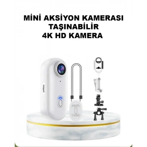 4k Wifi Spor Kamerası Su Geçirmez Mini Aksiyon Kamera