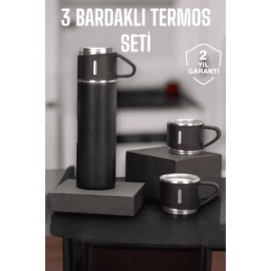 500 Ml Kapasiteli Taşınabilir Basınçlı Termos Seti Günlük Kullanım İçin İdeal