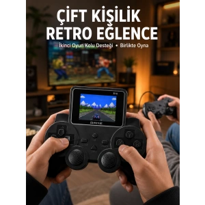 520 Klasik Oyunlu Mini El Konsolu Taşınabilir Oyun Cihazı