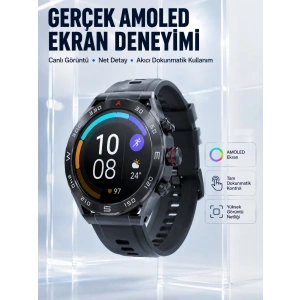 5g Android Sım Kartlı Akıllı Saat Dönebilen Hd Kamera Amoled Ekran Gps Wi-fi