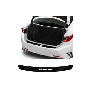 Bmw X1 İçin Aksesuar Oto Arka Tampon Bagaj Koruyucu özel yeni sticker 92*7 Cm