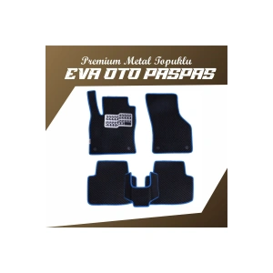 RENAULT MEGANE 4 HATCHBACK (2016 2025) İÇİN EVA İÇ PASPAS TAKIMI (METAL TOPUKLUK DAHİL)