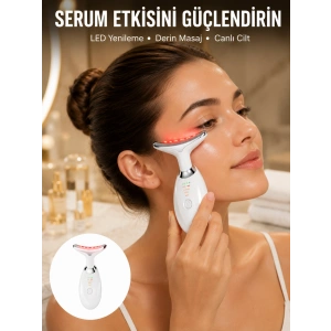7 Renkli Led Cilt Yenileyici Masaj Ve Bakım Cihazı Yeni Nesil