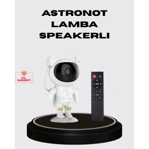 8 Efektli Astronot Galaxy Projektör Uzaktan Kumandalı Led Gece Lambası