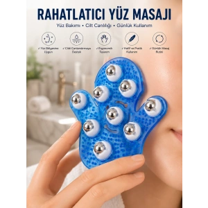 9 Bilyeli Masaj Eldiveni Giyilebilir Plastik Vücut Sıkılaştırıcı