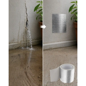 96mm Geniş Tamir Bandı 2 Metre Çatı Boru Balkon Sızdırmaz Onarım Bandı