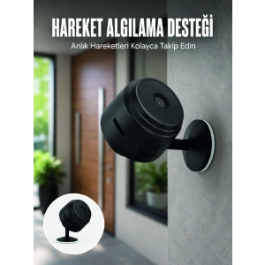 A9 Hd Mini Güvenlik Kamerası Wi-fi Bağlantılı Manyetik Tabanlı Ev Ve Ofis Kamerası