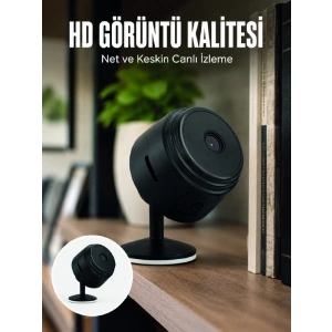 A9 Mini Wi-fi Güvenlik Kamerası Hd Gece Görüşlü Hareket Algılamalı Kablosuz Ip Kamera