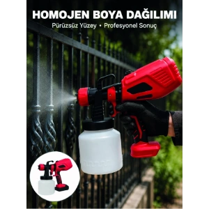 Ahşap, Metal, Mobilya Ve Hobi Projeleri İçin Profesyonel Boya Tabancası