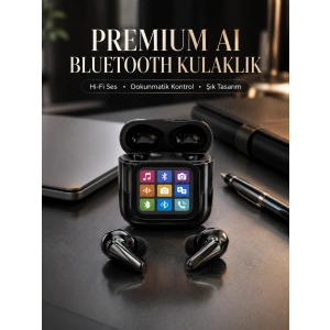 Aı Destekli Dokunmatik Ekranlı Kablosuz Bluetooth Kulaklık