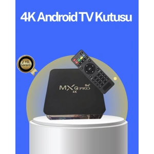 Akıllı Android Tv Box – 4k Çözünürlük, 2gb Ram, 16gb Depolama, Hızlı Wi-fi