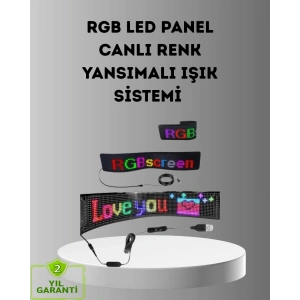 Akıllı Led Matrix Panel – Usb Bağlantılı, Kaydırmalı Yazı Ve Animasyon Desteği
